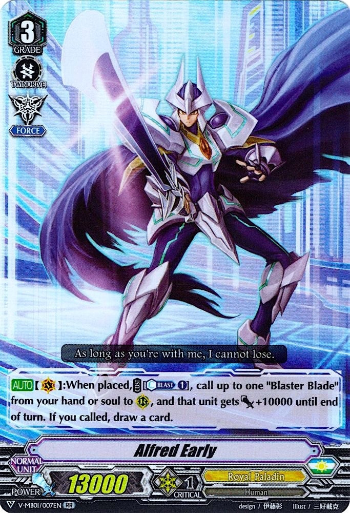 Alfred Early (1007) [V-MB01] - Cardfight Vanguard Single