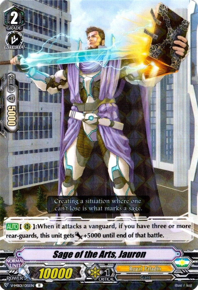 Sage of the Arts Jauron (1015) [V-MB01] - Cardfight Vanguard Single