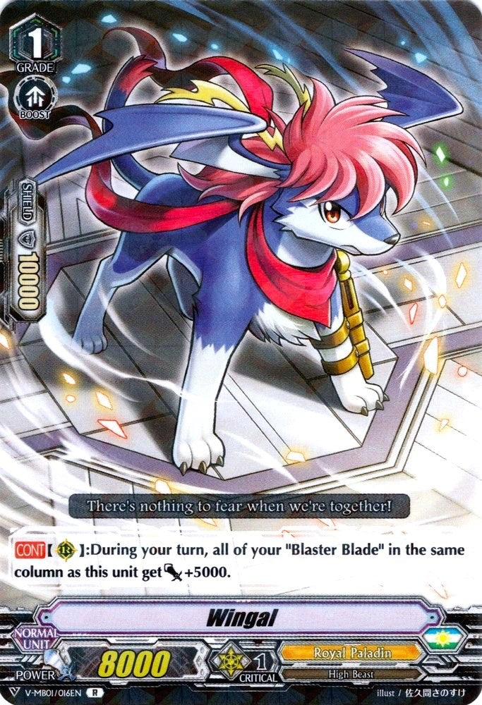 Wingal (1016) [V-MB01] - Cardfight Vanguard Single