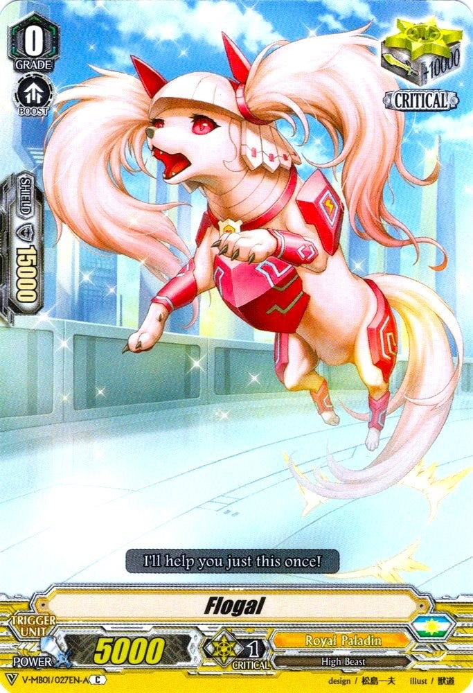 Flogal (1027) [V-MB01] - Cardfight Vanguard Single