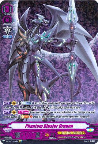 Phantom Blaster Dragon (Limited) (Secret Campaign Version) (201) [V-BT02] - Cardfight Vanguard Single