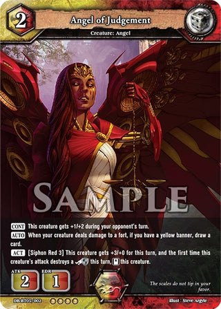 Angel of Judgement (5002) [BP05] - Dragoborne Single