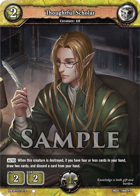 Thoughtful Scholar (5010) [BP05] - Dragoborne Single