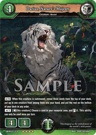 Darius Nature’s Majesty (5018) [BP05] - Dragoborne Single