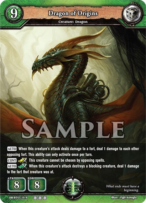 Dragon of Origins (5019) [BP05] - Dragoborne Single