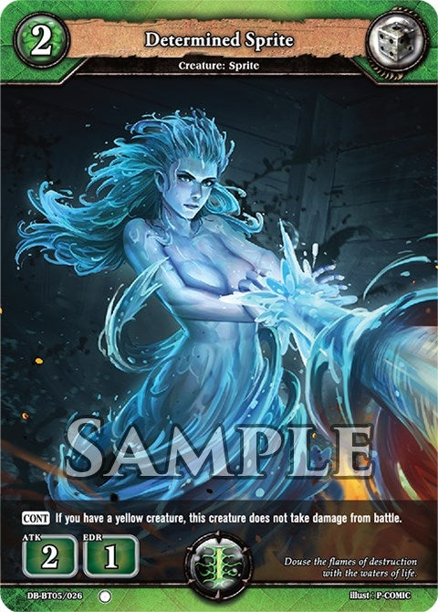 Determined Sprite (5026) [BP05] - Dragoborne Single