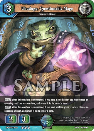 Ubudugu Questionable Mage (5036) [BP05] - Dragoborne Single