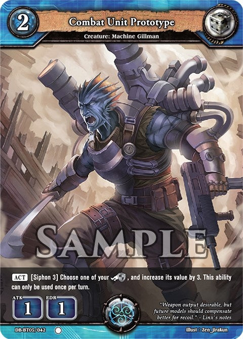 Combat Unit Prototype (5042) [BP05] - Dragoborne Single