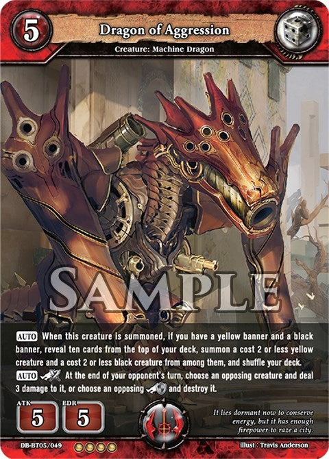 Dragon of Aggression (5049) [BP05] - Dragoborne Single