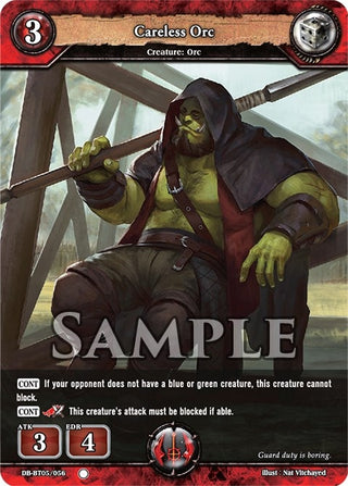 Careless Orc (5056) [BP05] - Dragoborne Single