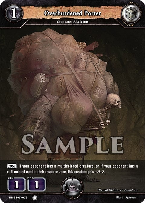 Overburdened Porter (5076) [BP05] - Dragoborne Single