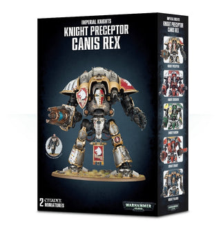 Warhammer 40K: Imperial Knights - Knight Preceptor Canis Rex [PLAS] - Warhammer Box Sets Sealed