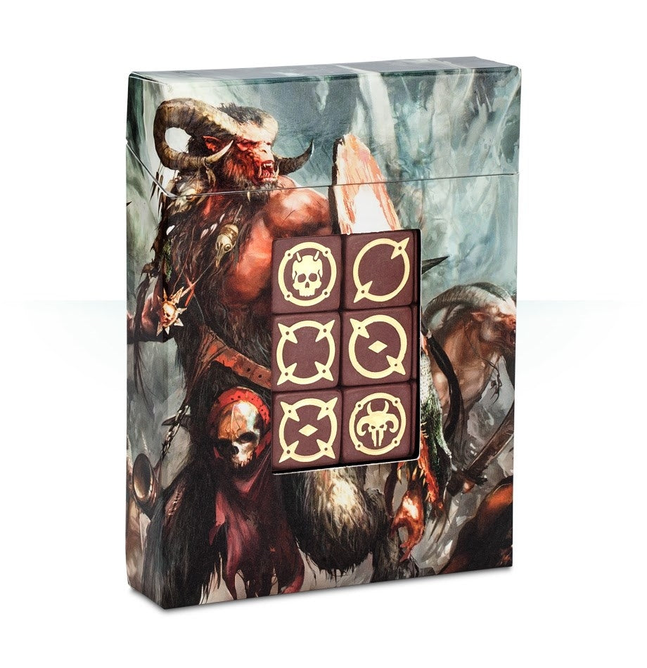 Warhammer: Age of Sigmar - Beasts of Chaos Dice (20-Pack) [ACCS] - Warhammer Game Accessories Sealed
