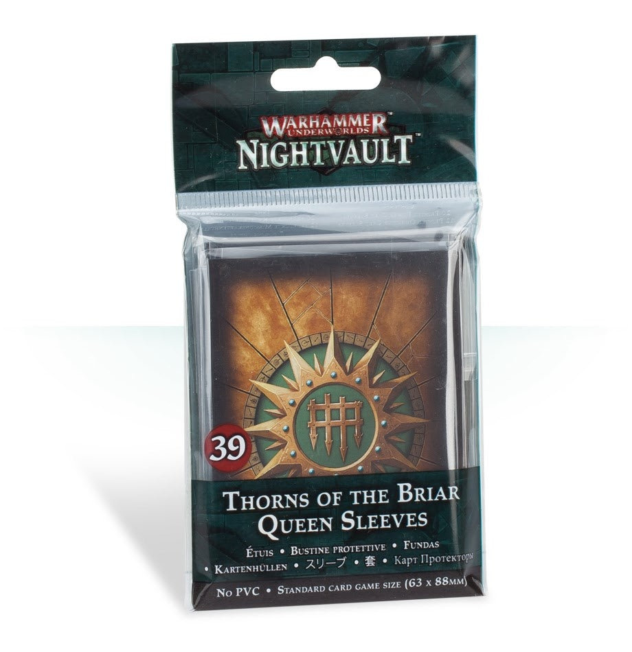 Warhammer: Underworlds - Nightvault: Thorns of the Briar Queen Sleeves (35-Pack) [ACCS] - Warhammer Game Accessories