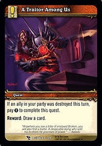 Traitor Among Us A - WoW Single