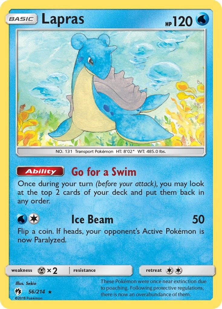 Image for Lapras (56/214) (SM - Lost Thunder) - Pokemon