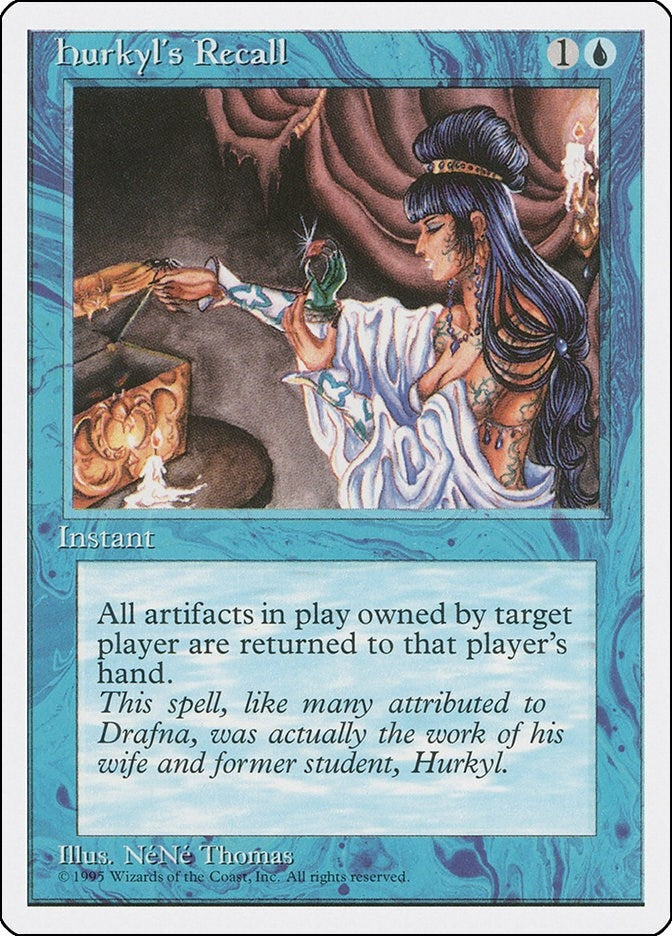 Hurkyl’s Recall (77) [4ED] - MTG Single