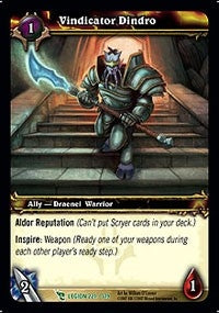 Vindicator Dindro - WoW Single