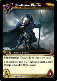 Vindicator Khorin - WoW Single