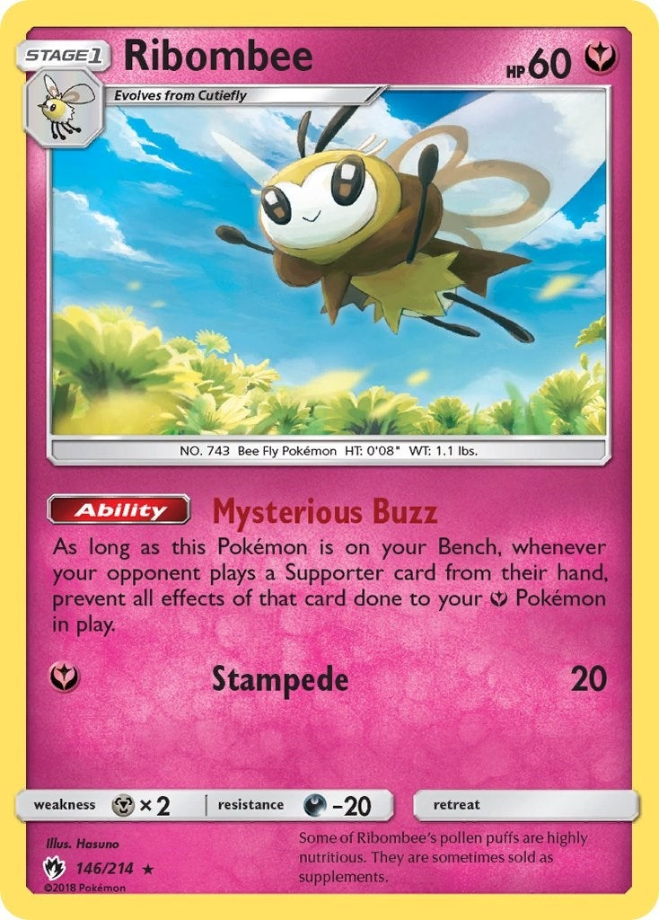 Image for Ribombee (146/214) (SM - Lost Thunder) - Pokemon