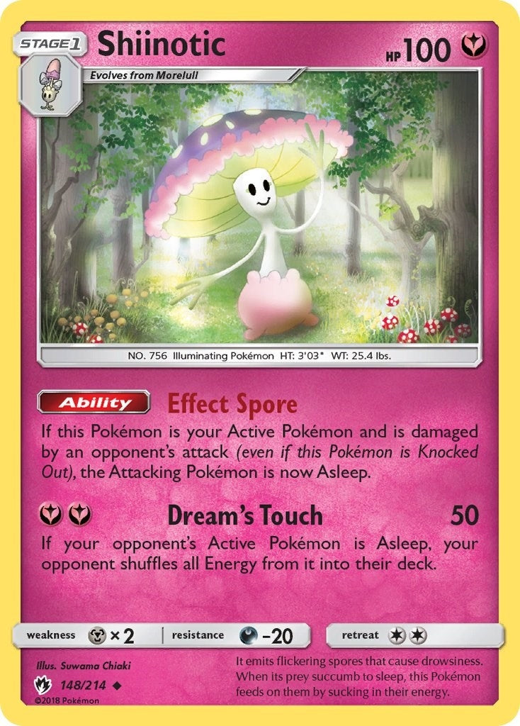 Image for Shiinotic (148/214) (SM - Lost Thunder) - Pokemon