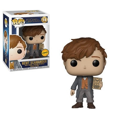 Fantastic Beasts: The Crimes of Grindelwald: Newt Scamander (with Book) (Limited Edition Chase) (14) [POP!] - Funko