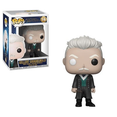 Fantastic Beasts: The Crimes of Grindelwald: Gellert Grindelwald (16) [POP!] - Funko Sealed