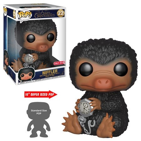 Fantastic Beasts: The Crimes of Grindelwald: Niffler Super Sized 10’’ (Target Exclusive) (22) [POP!] - Funko Sealed