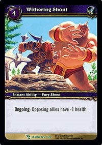 Withering Shout - WoW Single