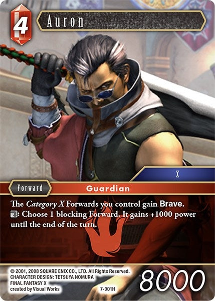 Auron (7) [OP7] - Final Fantasy TCG Single