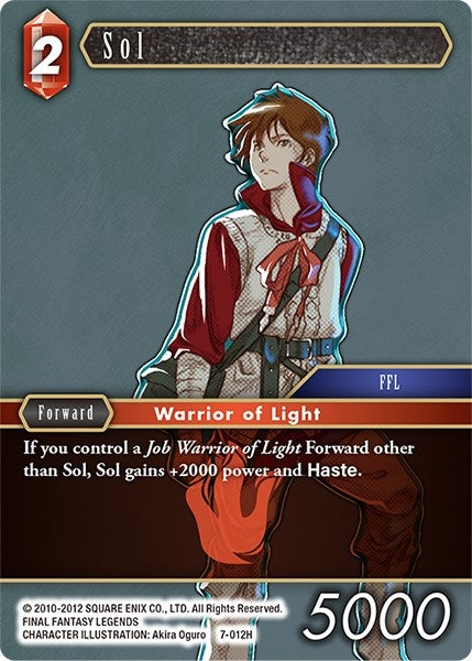 Sol (7) [OP7] - Final Fantasy TCG Single