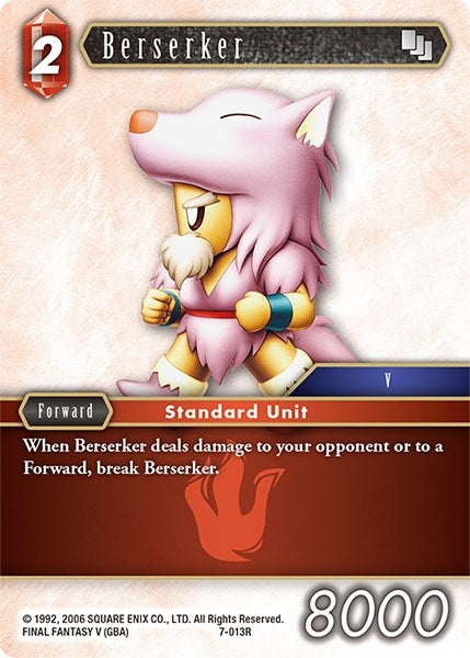 Berserker (7) [OP7] - Final Fantasy TCG Single