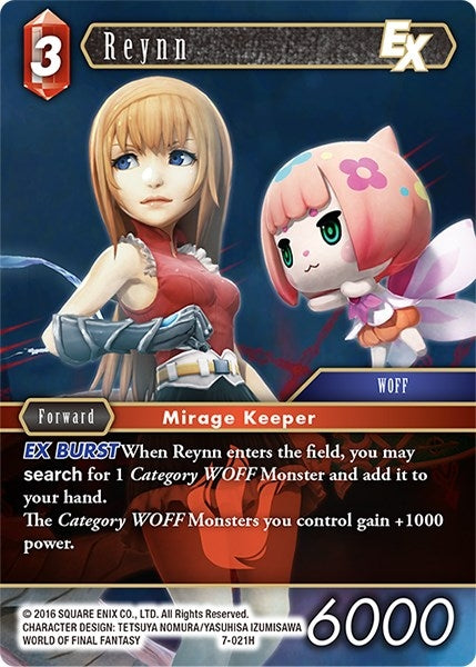 Reynn EX (7) [OP7] - Final Fantasy TCG Single