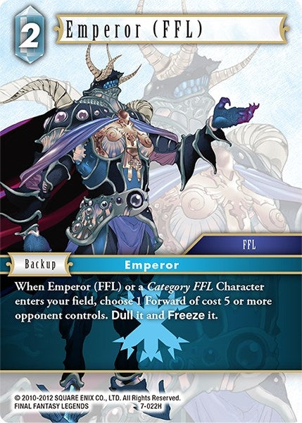 Emperor (FFL) (7) [OP7] - Final Fantasy TCG Single