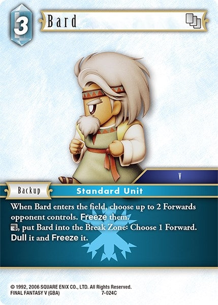 Bard (7) [OP7] - Final Fantasy TCG Single