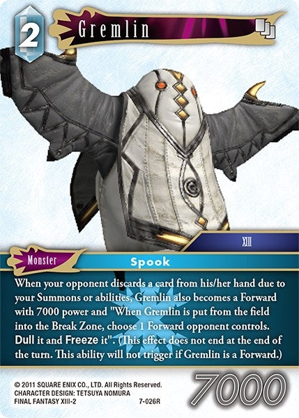 Gremlin (7) [OP7] - Final Fantasy TCG Single
