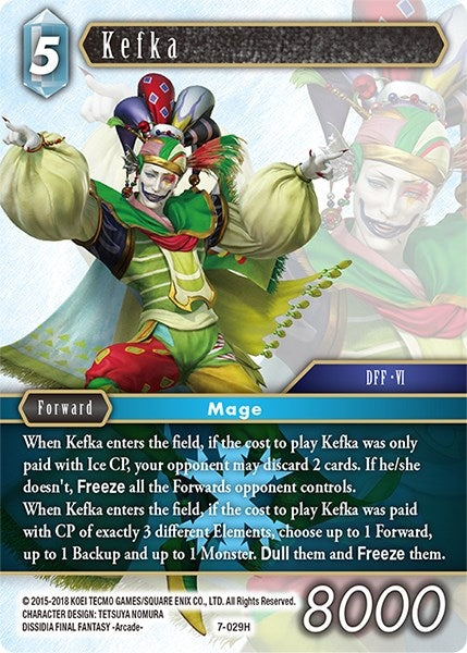 Kefka (7) [OP7] - Final Fantasy TCG Single