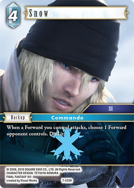 Snow (7) [OP7] - Final Fantasy TCG Single