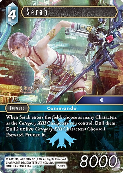 Serah (7) [OP7] - Final Fantasy TCG Single