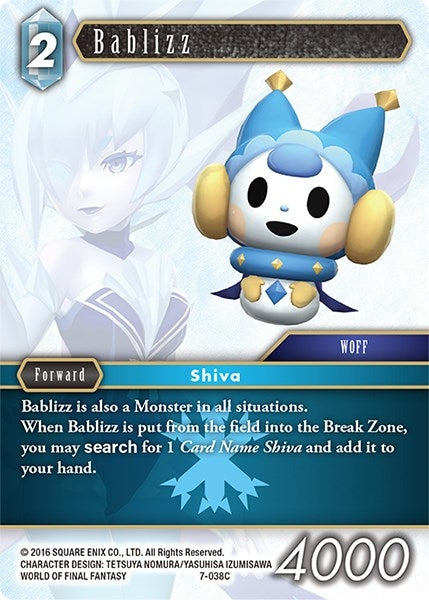 Bablizz (7) [OP7] - Final Fantasy TCG Single