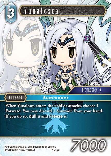 Yunalesca (7) [OP7] - Final Fantasy TCG Single