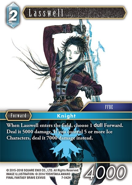 Lasswell (7) [OP7] - Final Fantasy TCG Single