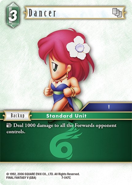 Dancer (7) [OP7] - Final Fantasy TCG Single