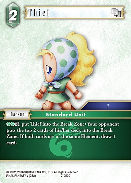 Thief (7) [OP7] - Final Fantasy TCG Single