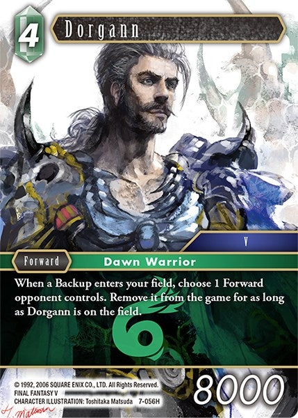 Dorgann (7) [OP7] - Final Fantasy TCG Single
