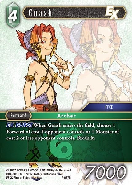 Gnash EX (7) [OP7] - Final Fantasy TCG Single