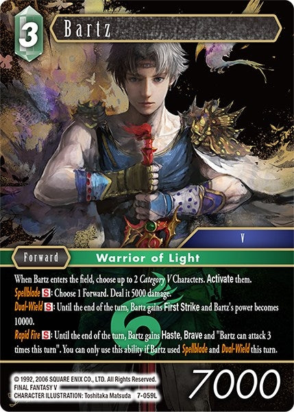 Bartz (7) [OP7] - Final Fantasy TCG Single