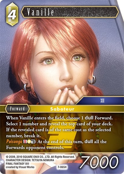 Vanille (7) [OP7] - Final Fantasy TCG Single