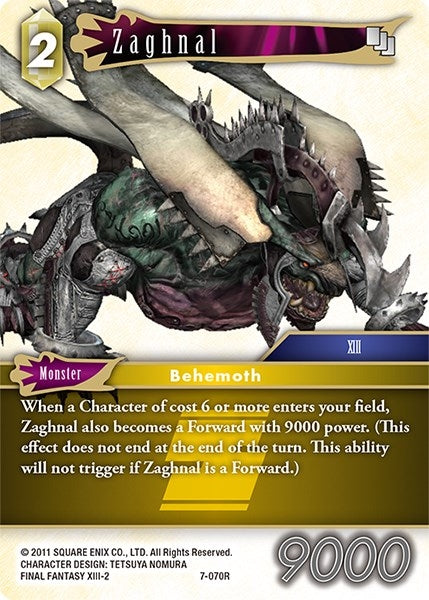 Zaghnal (7) [OP7] - Final Fantasy TCG Single