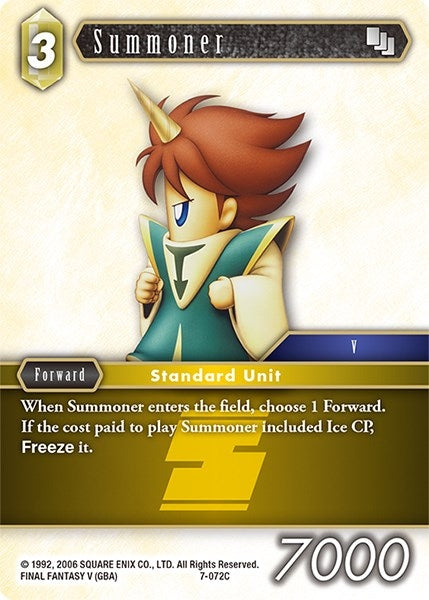 Summoner (7-072C) (7) [OP7] - Final Fantasy TCG Single